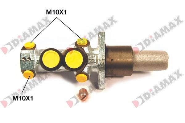 Diamax N04171 Brake Master Cylinder N04171