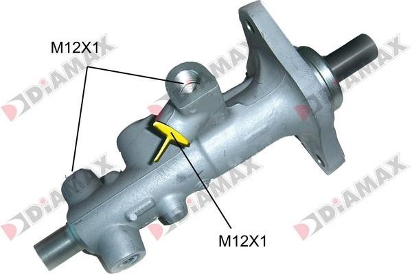 Diamax N04216 Brake Master Cylinder N04216