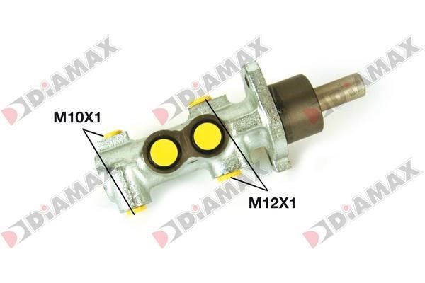 Diamax N04072 Brake Master Cylinder N04072
