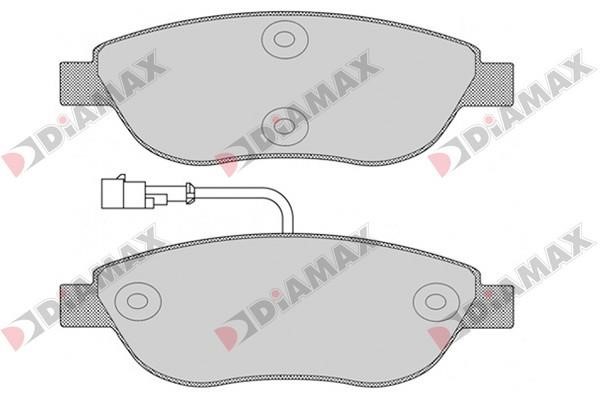 Diamax N09391 Brake Pad Set, disc brake N09391