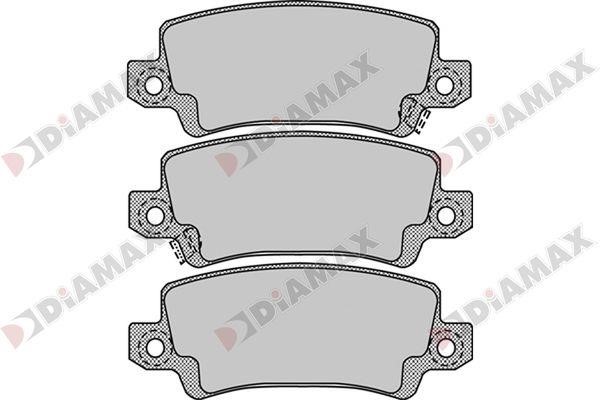 Diamax N09749 Brake Pad Set, disc brake N09749