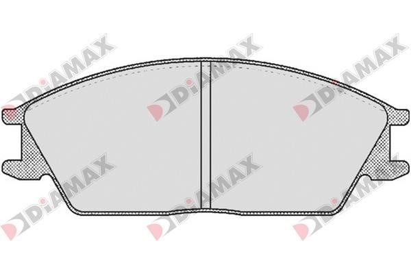 Diamax N09287 Brake Pad Set, disc brake N09287