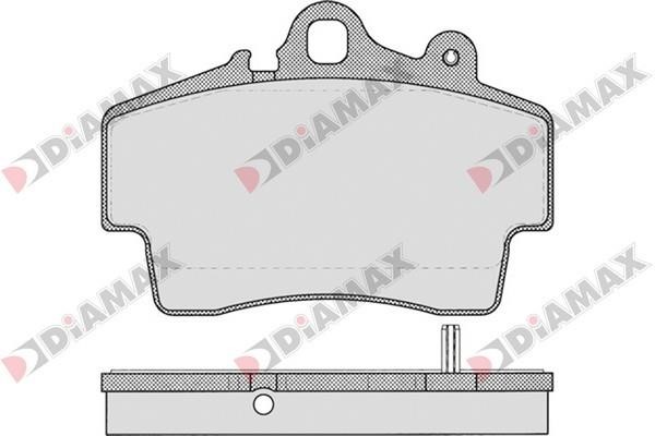 Diamax N09651 Brake Pad Set, disc brake N09651