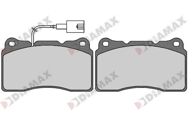 Diamax N09668 Brake Pad Set, disc brake N09668