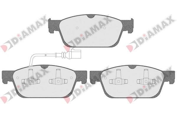 Diamax N09489 Brake Pad Set, disc brake N09489