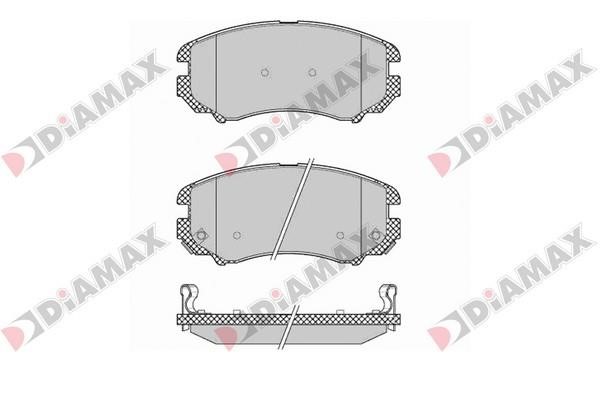 Diamax N09244 Brake Pad Set, disc brake N09244