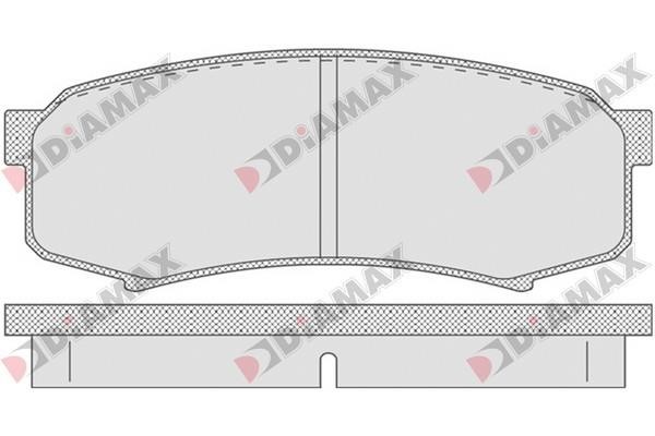 Diamax N09624 Brake Pad Set, disc brake N09624