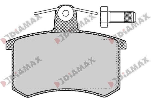Diamax N09789 Brake Pad Set, disc brake N09789