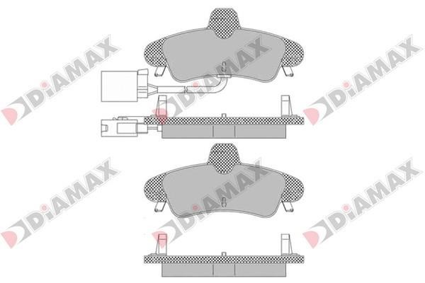 Diamax N09533 Brake Pad Set, disc brake N09533