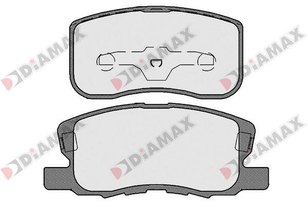 Diamax N09597 Brake Pad Set, disc brake N09597
