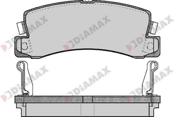Diamax N09738 Brake Pad Set, disc brake N09738