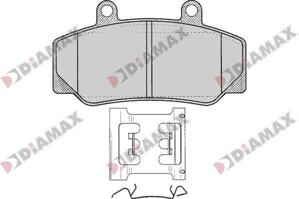 Diamax N09795 Brake Pad Set, disc brake N09795