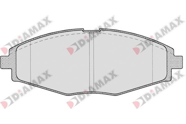 Diamax N09648 Brake Pad Set, disc brake N09648