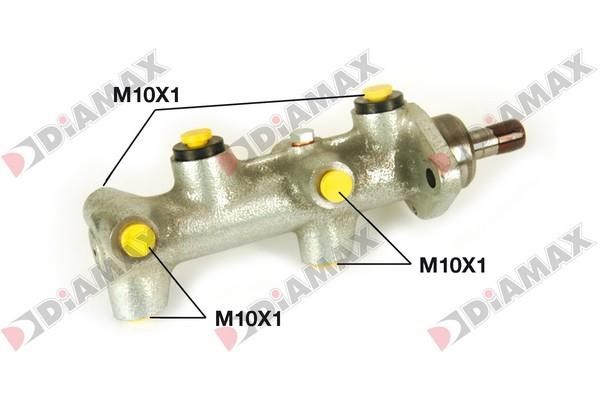 Diamax N04137 Brake Master Cylinder N04137
