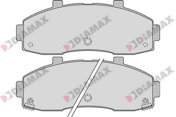 Diamax N09295 Brake Pad Set, disc brake N09295