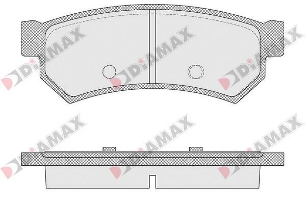Diamax N09492 Brake Pad Set, disc brake N09492