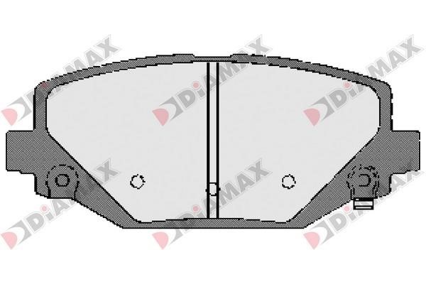 Diamax N09659 Brake Pad Set, disc brake N09659