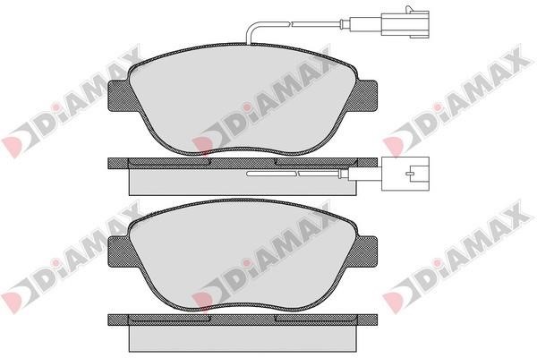 Diamax N09528 Brake Pad Set, disc brake N09528