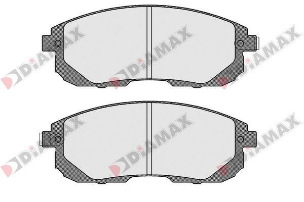 Diamax N09706 Brake Pad Set, disc brake N09706