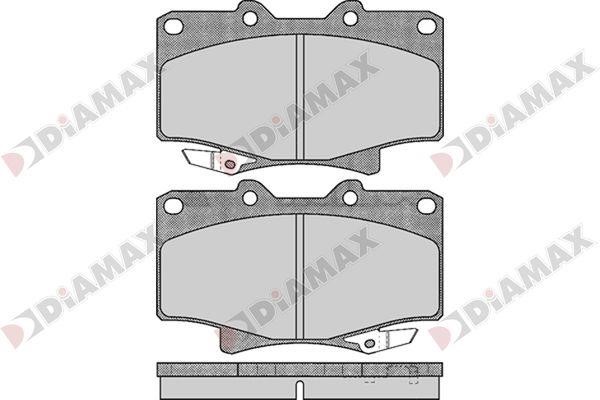 Diamax N09739 Brake Pad Set, disc brake N09739
