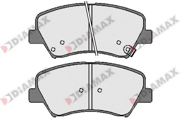 Diamax N09608 Brake Pad Set, disc brake N09608