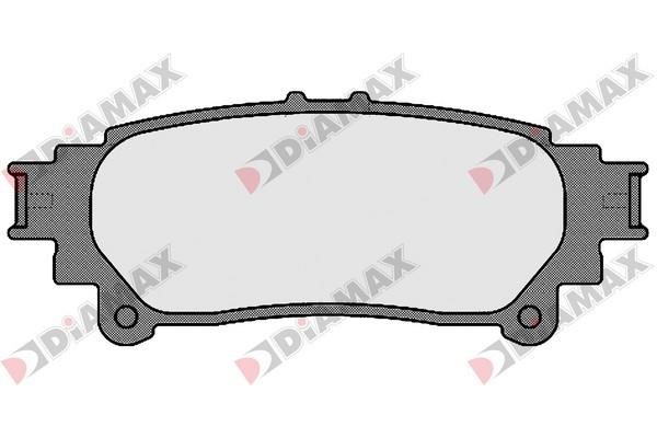 Diamax N09252 Brake Pad Set, disc brake N09252