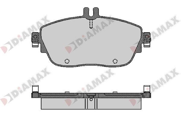 Diamax N09671 Brake Pad Set, disc brake N09671