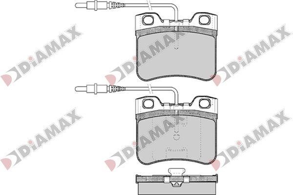 Diamax N09793 Brake Pad Set, disc brake N09793