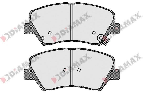 Diamax N09605 Brake Pad Set, disc brake N09605