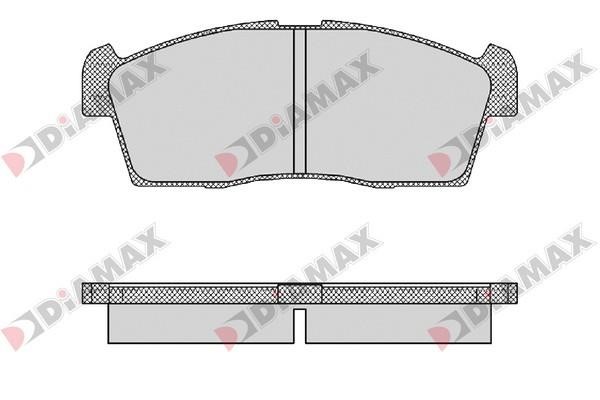 Diamax N09444 Brake Pad Set, disc brake N09444