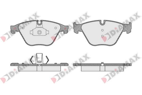 Diamax N09512 Brake Pad Set, disc brake N09512