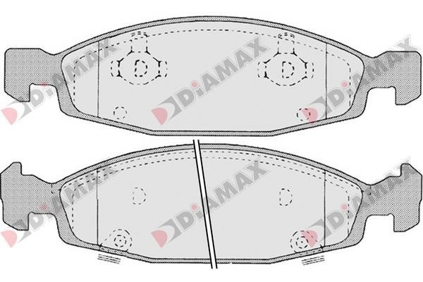 Diamax N09640 Brake Pad Set, disc brake N09640