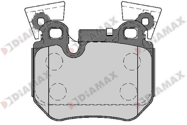 Diamax N09680 Brake Pad Set, disc brake N09680