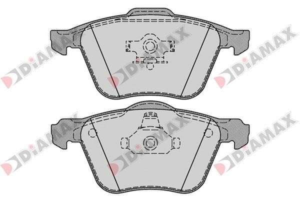 Diamax N09399 Brake Pad Set, disc brake N09399