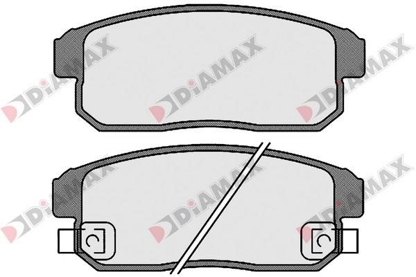 Diamax N09656 Brake Pad Set, disc brake N09656