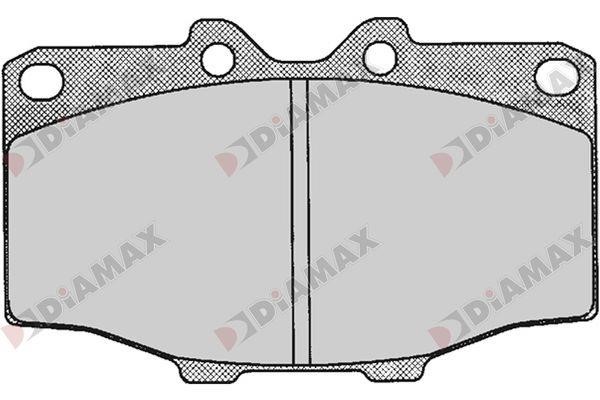 Diamax N09733 Brake Pad Set, disc brake N09733