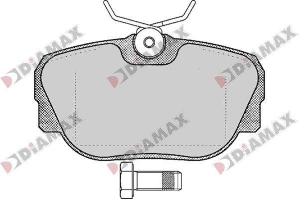 Diamax N09771 Brake Pad Set, disc brake N09771