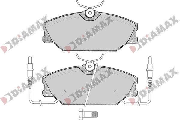 Diamax N09792 Brake Pad Set, disc brake N09792
