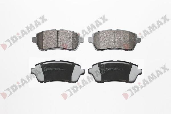 Diamax N09890 Brake Pad Set, disc brake N09890
