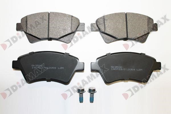 Diamax N09908 Brake Pad Set, disc brake N09908
