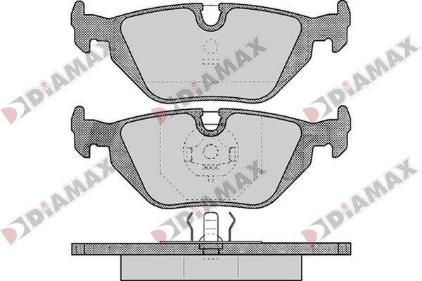 Diamax N09801 Brake Pad Set, disc brake N09801