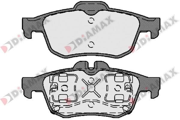 Diamax N09613 Brake Pad Set, disc brake N09613