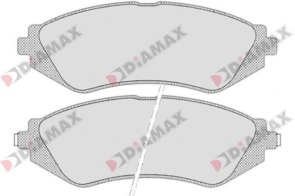Diamax N09692 Brake Pad Set, disc brake N09692