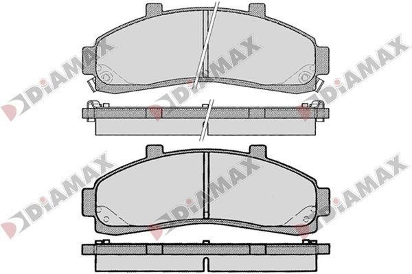 Diamax N09776 Brake Pad Set, disc brake N09776