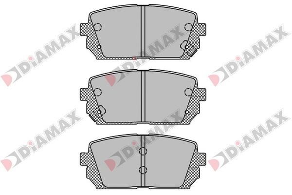 Diamax N09238 Brake Pad Set, disc brake N09238