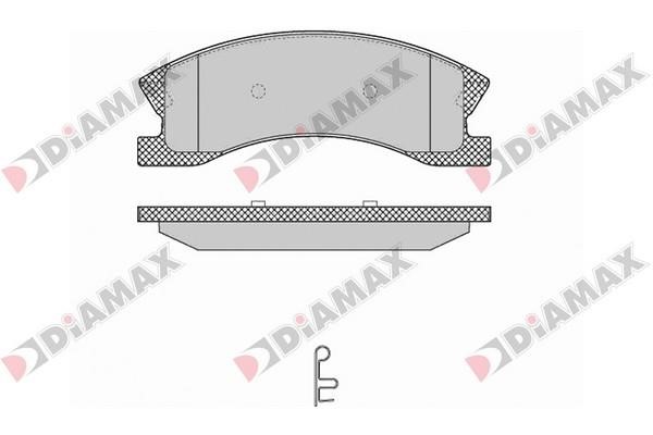 Diamax N09641 Brake Pad Set, disc brake N09641
