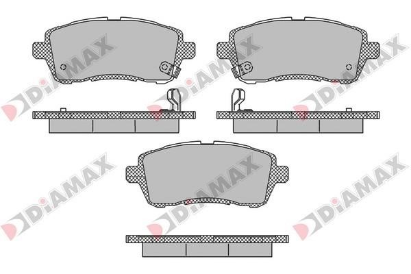Diamax N09593 Brake Pad Set, disc brake N09593