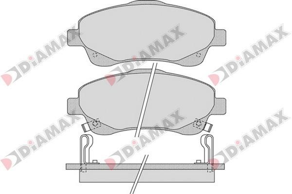 Diamax N09623 Brake Pad Set, disc brake N09623