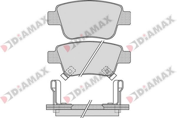 Diamax N09622 Brake Pad Set, disc brake N09622