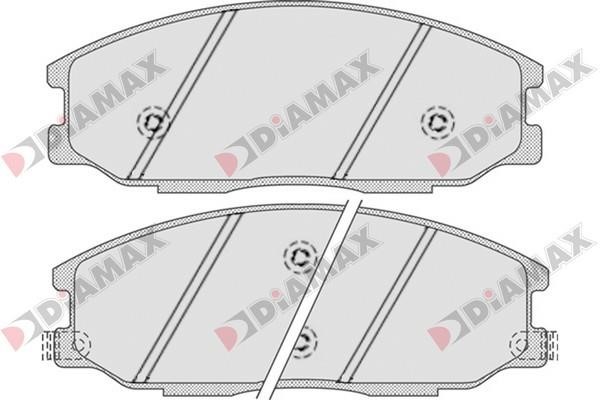 Diamax N09695 Brake Pad Set, disc brake N09695
